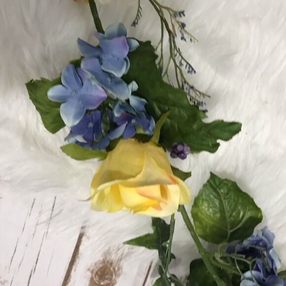 Faux Floral Flowers Silk Garland‎ - Picture 10 of 11